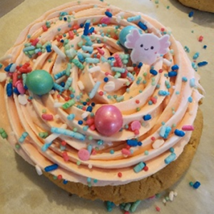 Buttercream Frosted Sugar cookies (per dozen)